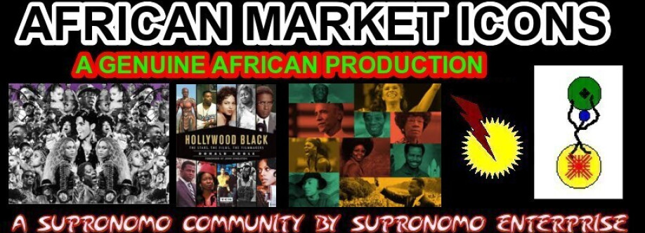 AFRICAN MARKET ICONS