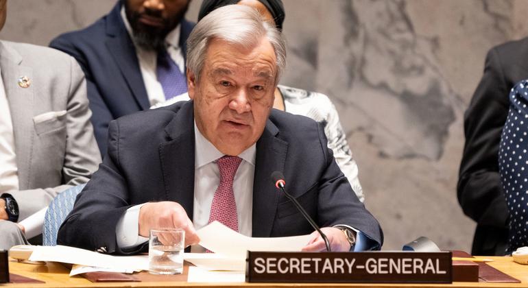 ‘Step back from the brink,’ to avert full-scale Middle East conflict, says UN chief | António Guterres urges “maximum restraint” across a Middle East region “on the brink”, hours after Iran launched attack drones and missiles against Israel UN News